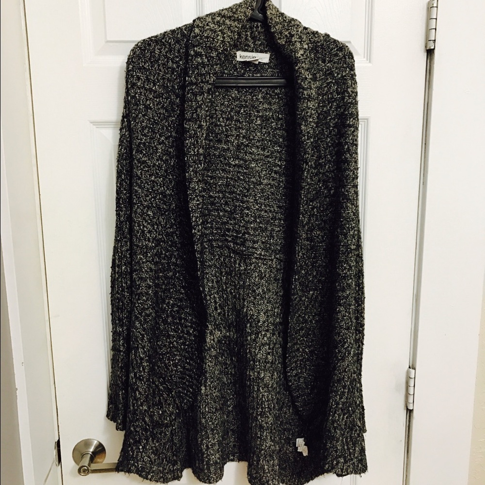 Kenzie Dark Gray Cozy Sweater