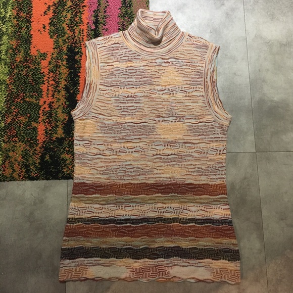 Missoni Tops - Missoni Sleeveless Turtleneck