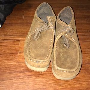 Brown Wallabees