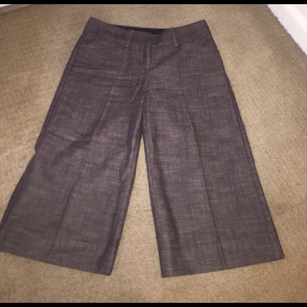 Express goucho capris in brown