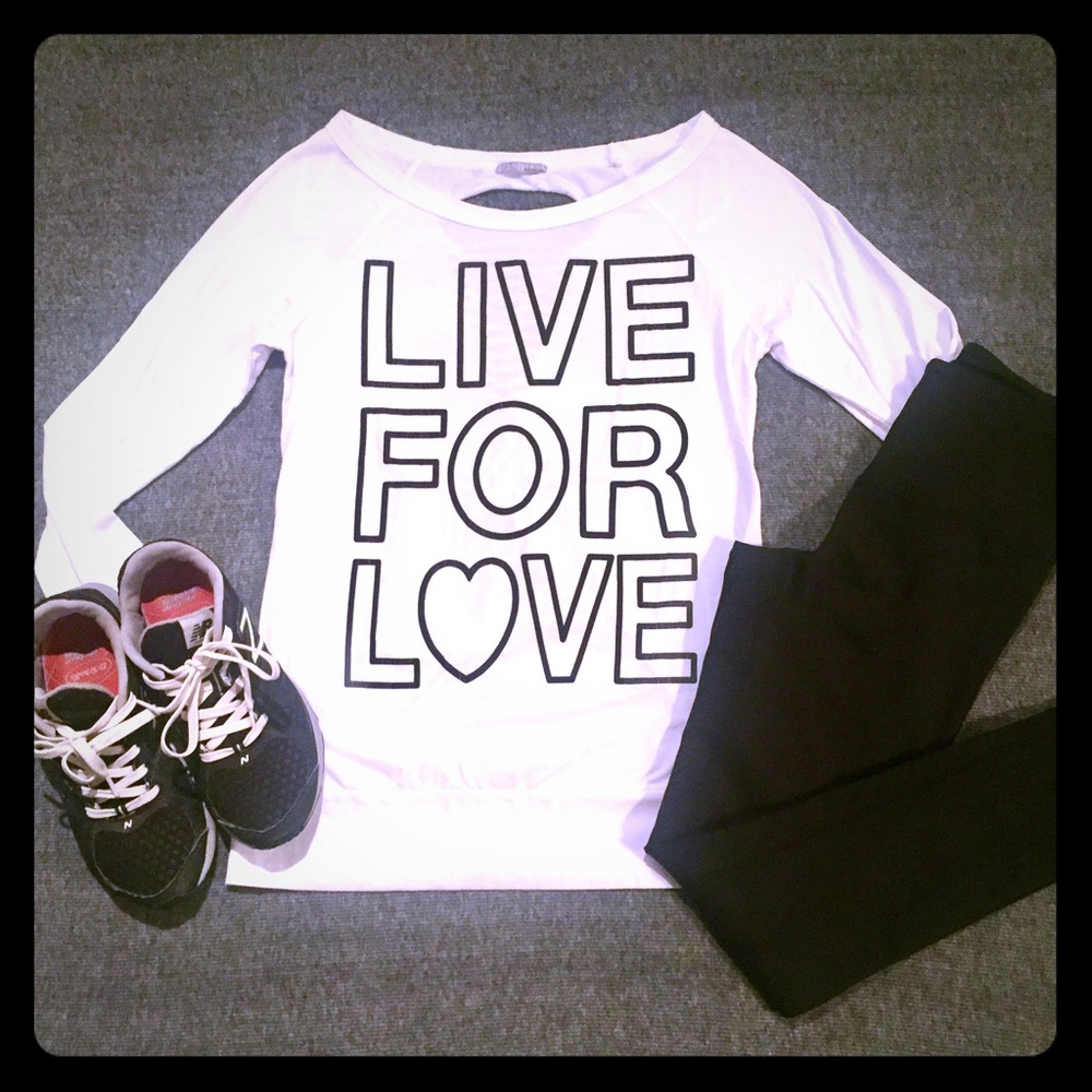 Lattice Back Graphic Tunic