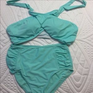 High waisted aerie bathing suit
