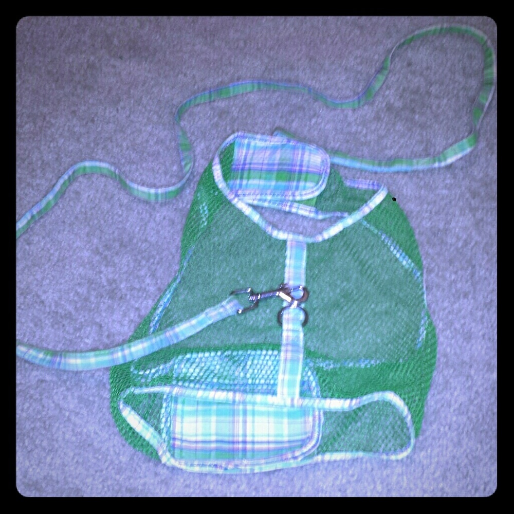 Doggie Design mesh harness and lead sz XL