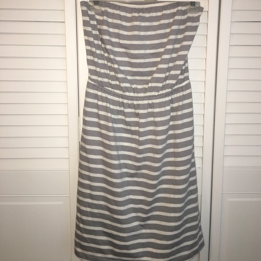 Striped old navy dress.