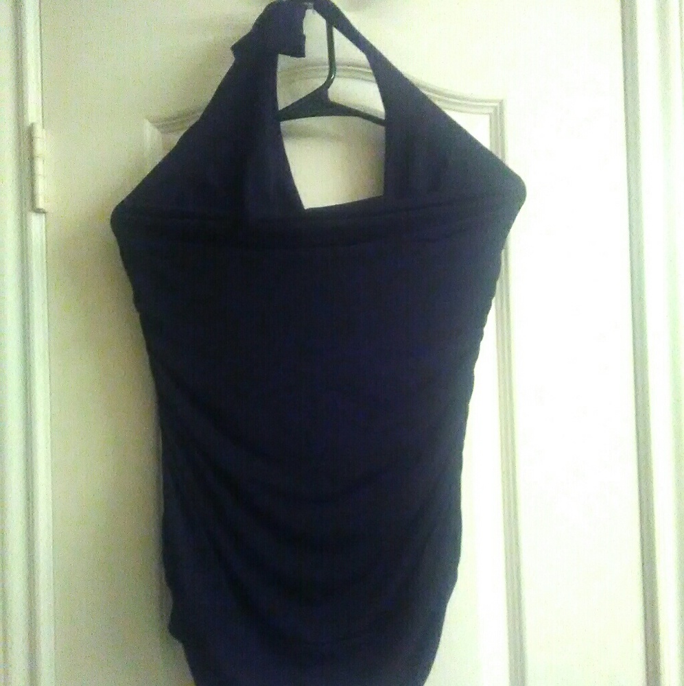 Dots swim top SZ MEDIUM