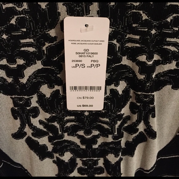 Bebe hourglass jacquard cut out dress - Picture 4 of 6