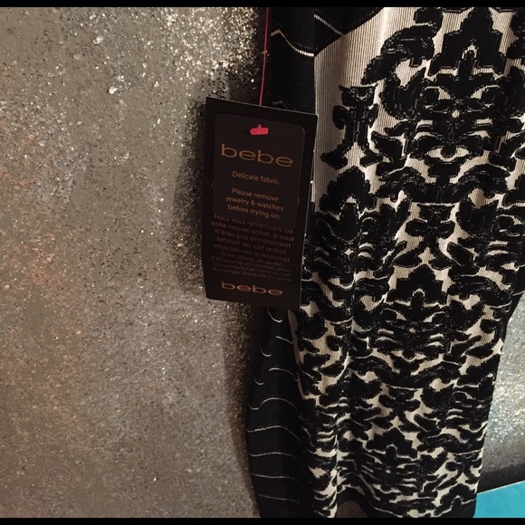 Bebe hourglass jacquard cut out dress - Picture 6 of 6