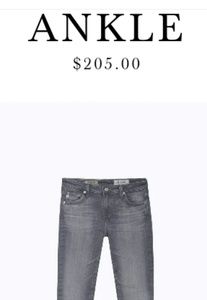 TODAY ONLY!! The Legging Ankle Raw Hem Cool Grey