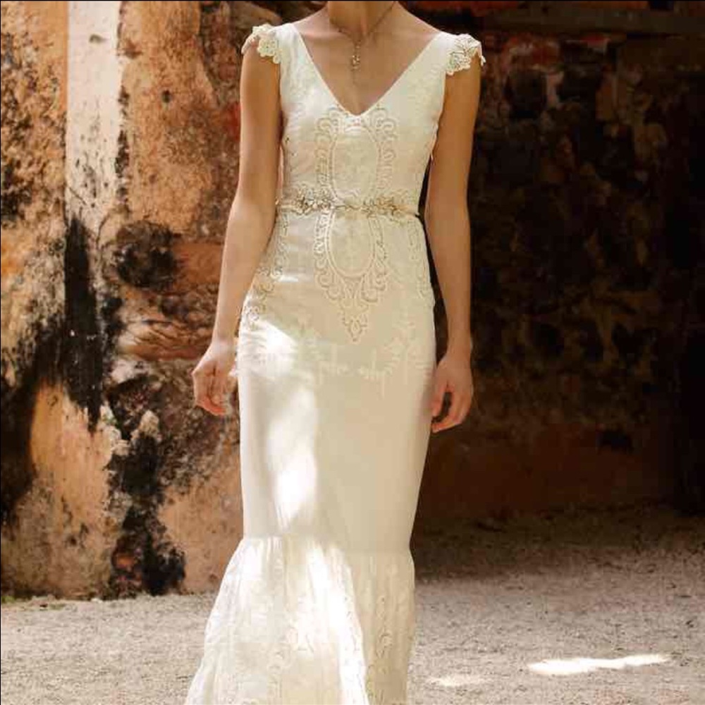 NWT BHLDN Nuptia Wedding Dress size Small