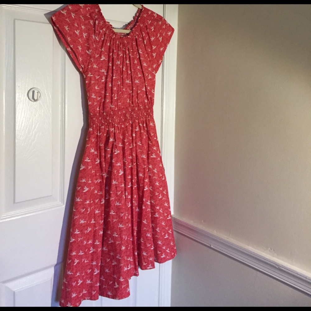 Paper Cranes dress by Mata traders