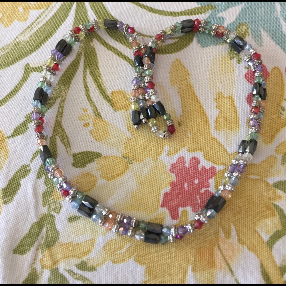 Magnetic necklace.