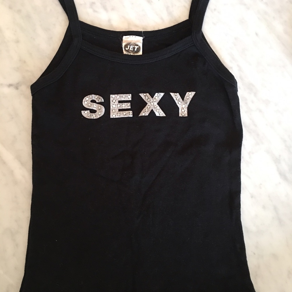 Sexy rhinestone Tank top