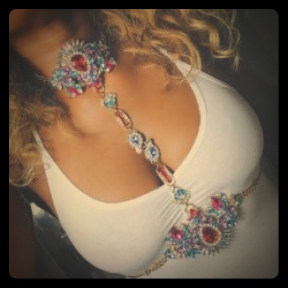 Crystal body chain