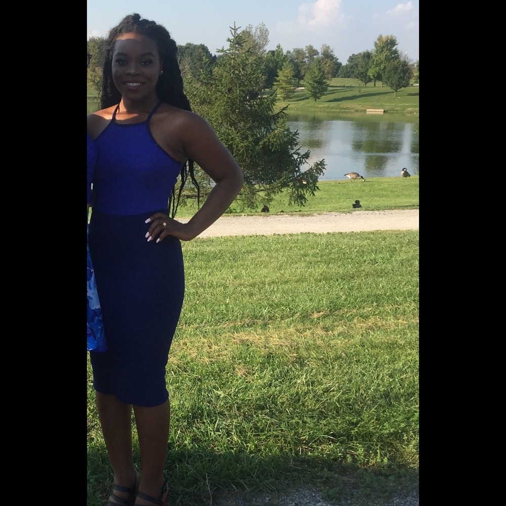Express blue Dress