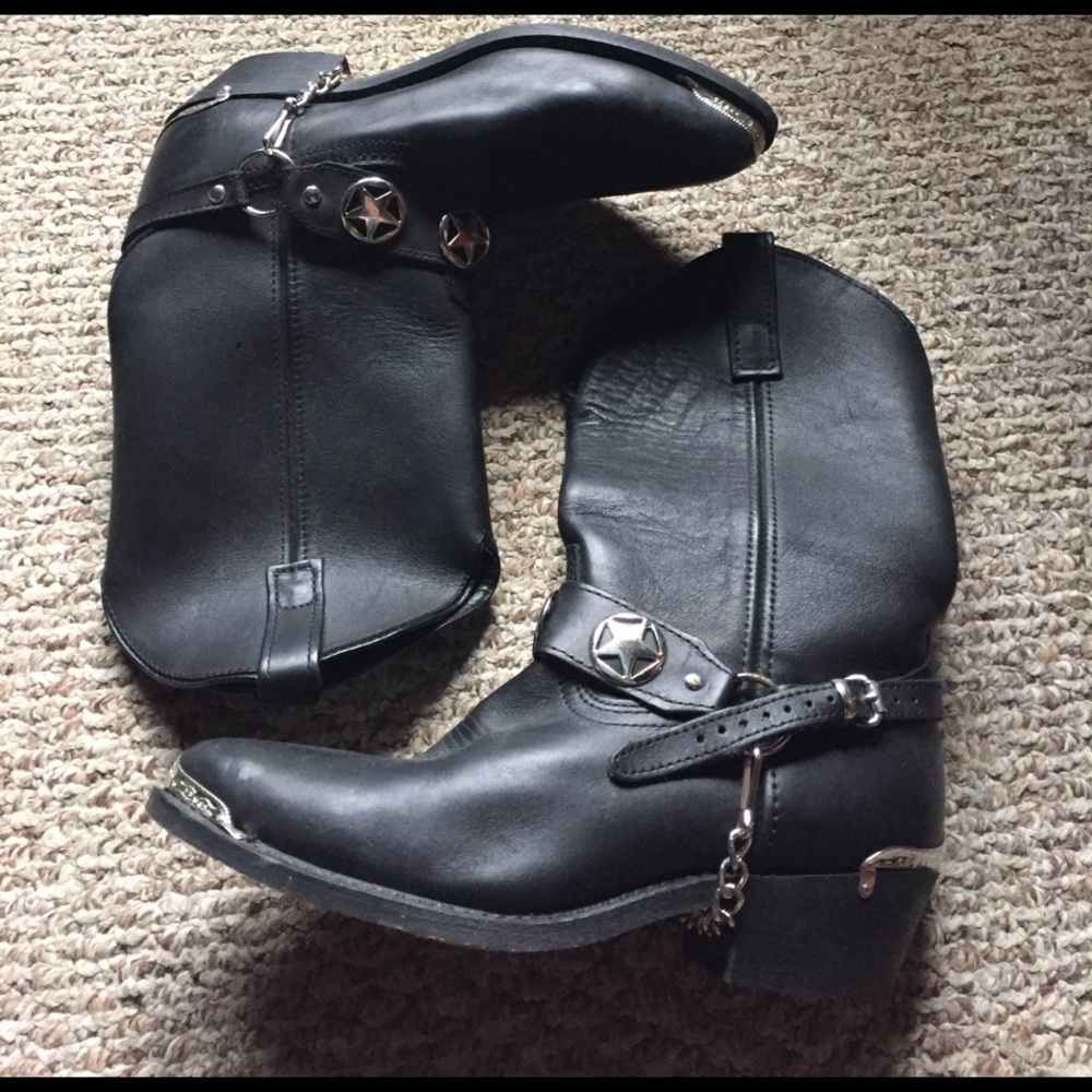 **CYBER MONDAY SALE** Men's Leather Cowboy Boots