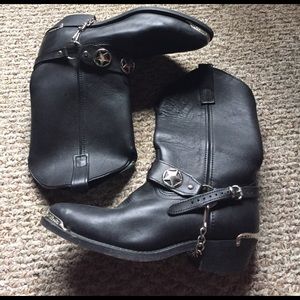 **CYBER MONDAY SALE** Men's Leather Cowboy Boots