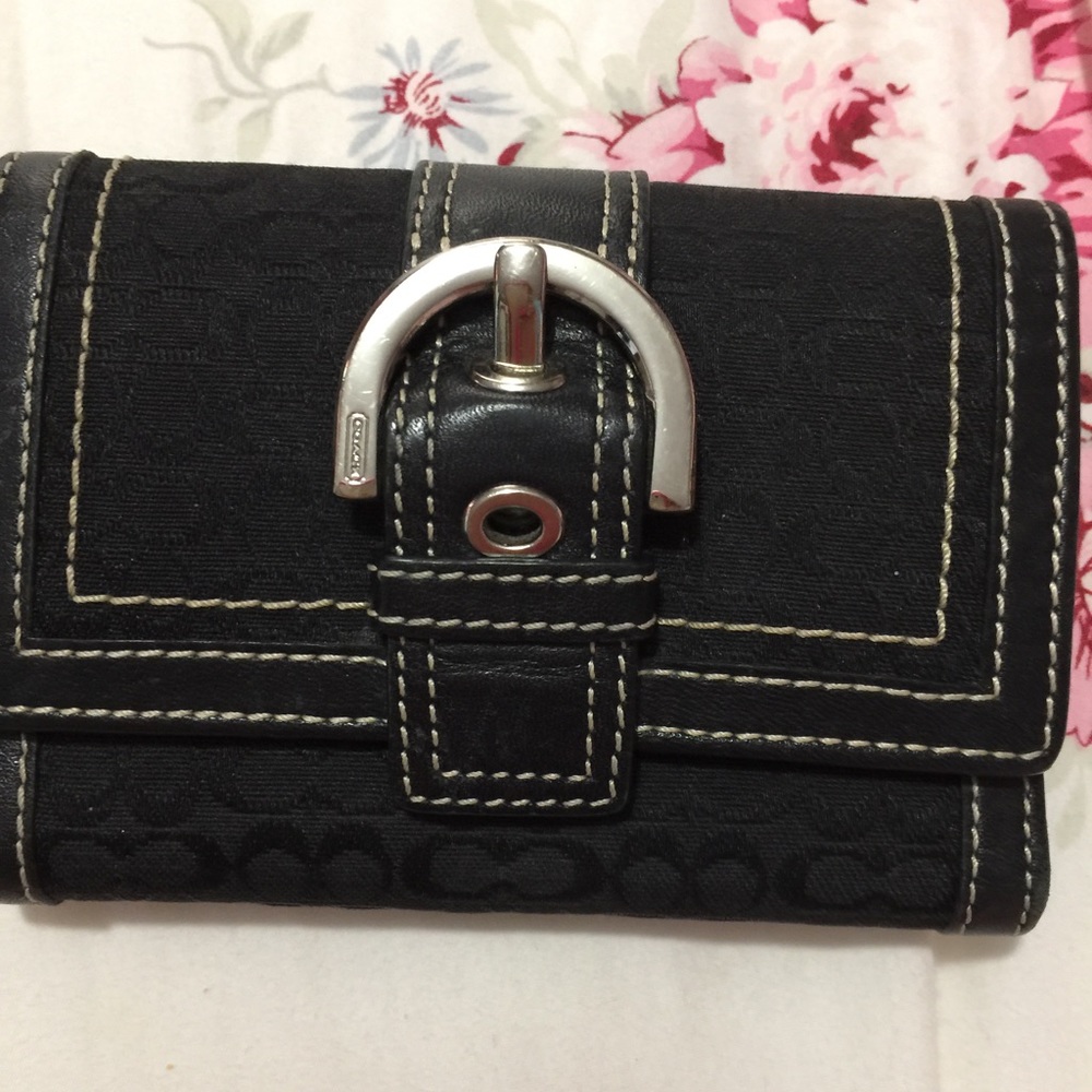 Coach small wallet.