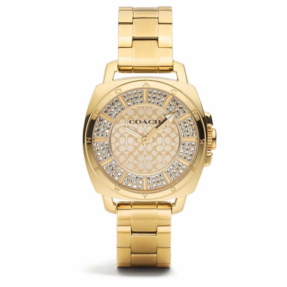 Coach boyfriend small bracelet watch