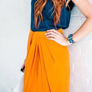 G.I.N. Pleat Sarong Skirt