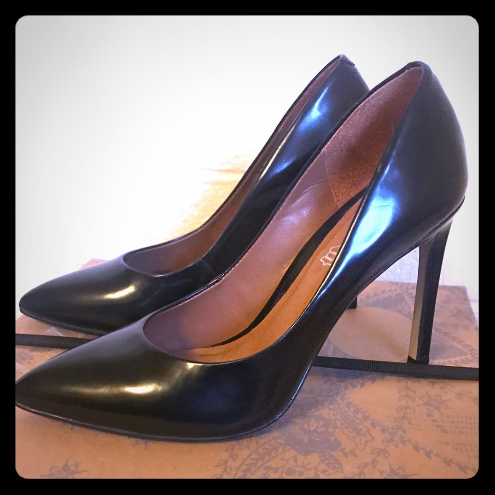 🔴Aldo Black Patent Leather Heels🔴