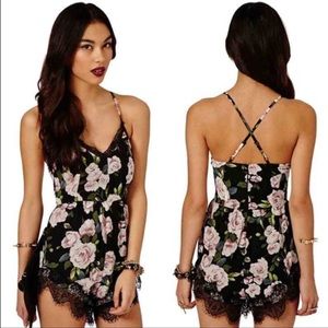 Floral romper