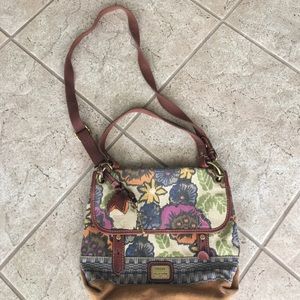 FOSSIL Satchel/Cross-body Messenger Bag