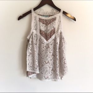 Floral & Lace Tank