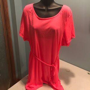 H&M cover-up, neon pink