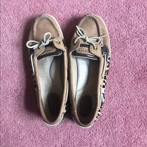 Sperry Top Siders Cheetah Print