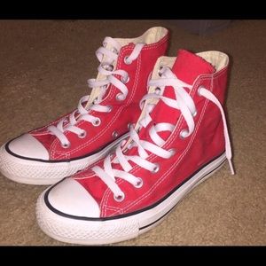 Like new high top converse
