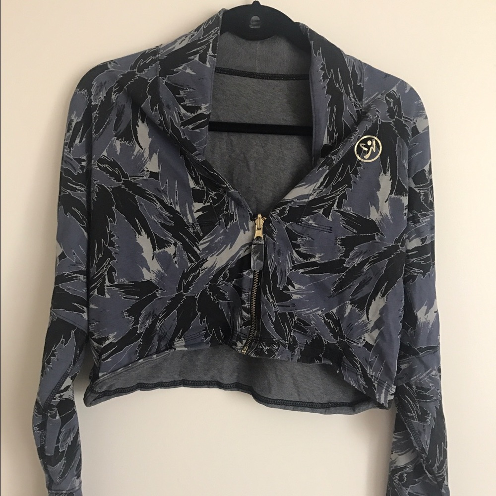 ZumbaWear Reversible Cropped Jacket-Medium