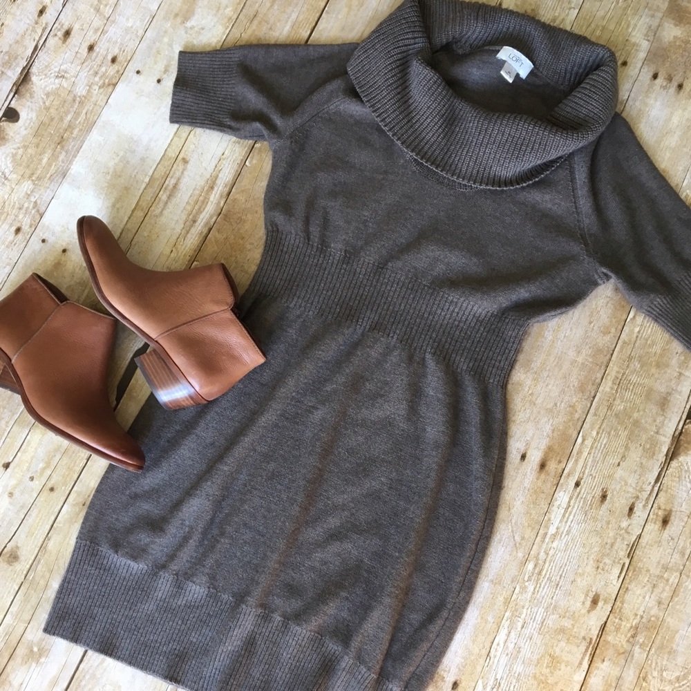 LOFT sweater dress