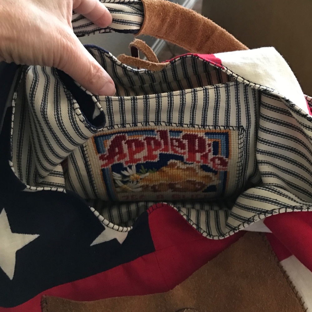 🇺🇸 Handmade American Flag purse 🇺🇸 - Picture 4 of 4