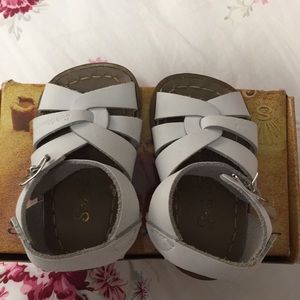 Toddler salt waters.