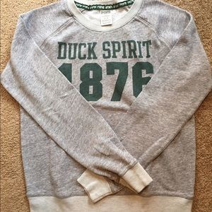 Victoria Secrets - Univ of OR Pink sweatshirt "S"