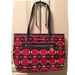 Michael Kors Kempton Small Deco Print Tote Bag