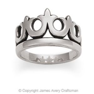 Crown ring from James Avery