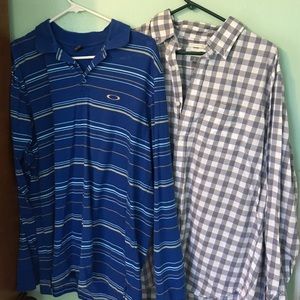 Two large size men's shirts