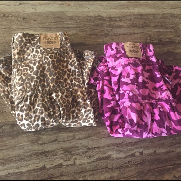 THE CHILDRENS PLACE COWGIRL SKIRTS 10 & 12 2 piece - Picture 2 of 7