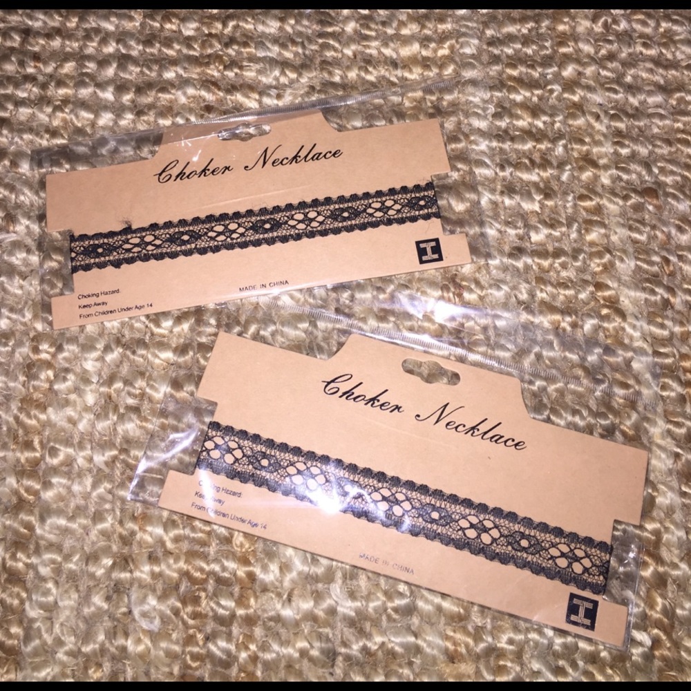 Black Lace Choker
