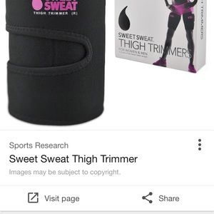 Pink thigh trimmers