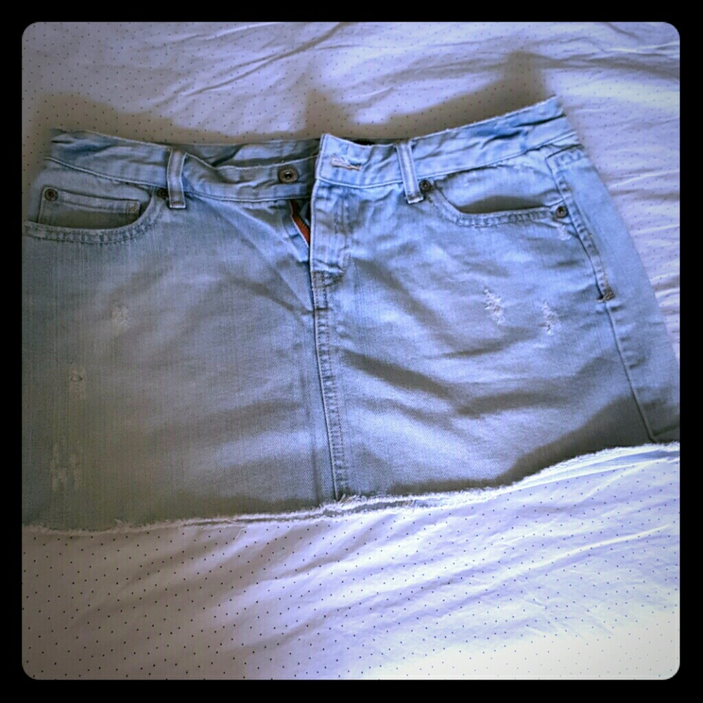 denim skirt