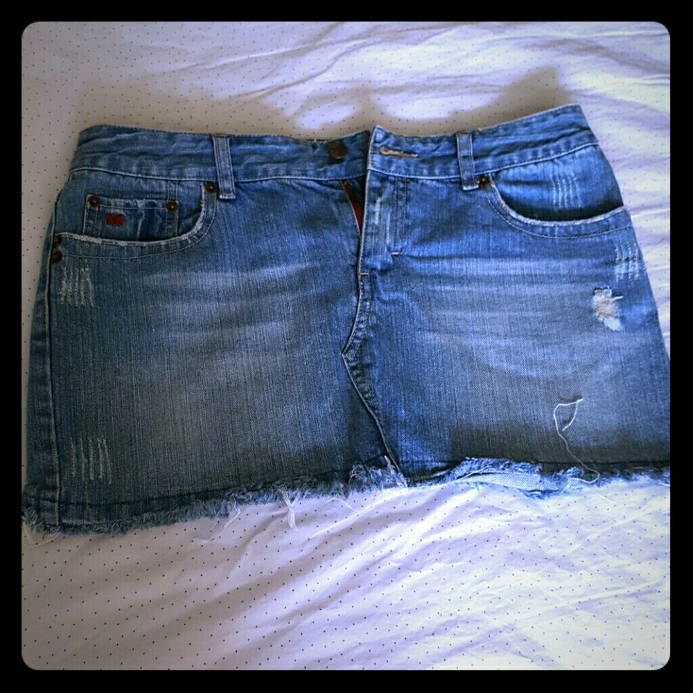 denim skirt