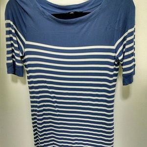 Banana republic nautical striped dress