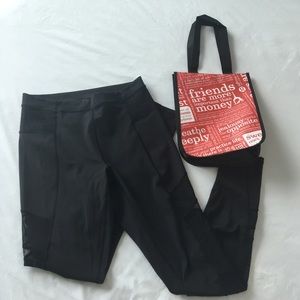 LuLu Mesh Panel Leggings