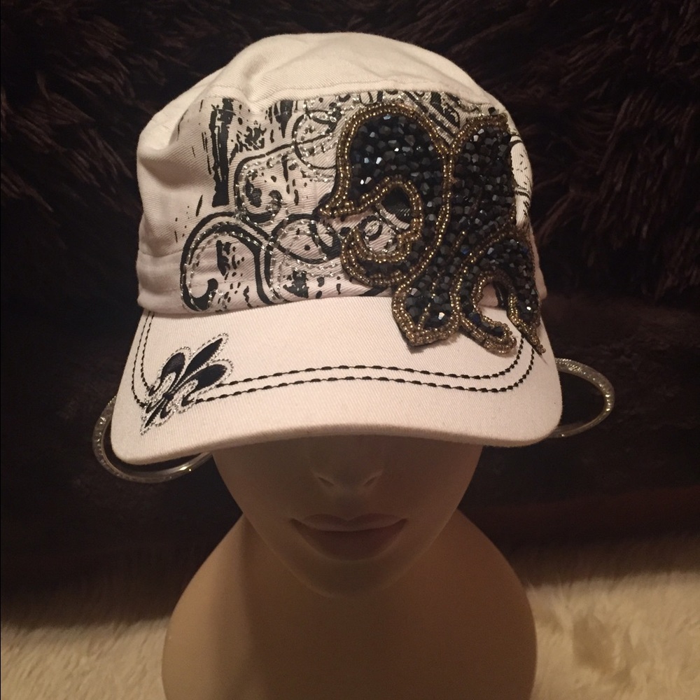 Bedazzled cap