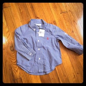 12 M Ralph Lauren Dressy Shirt