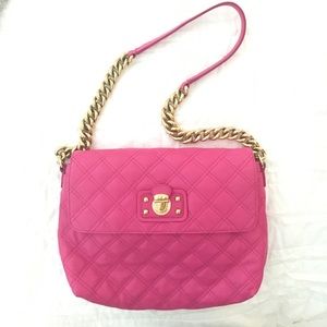 MARC JACOBS Pink Quilted Handbag