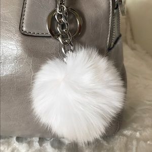 Authentic MK Pom Pom keychain