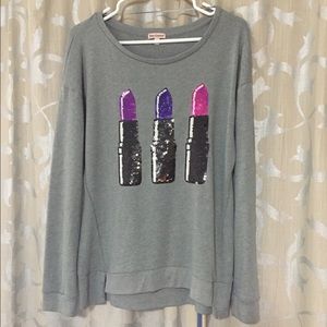 Juicy Couture Lipstick Sweatshirt
